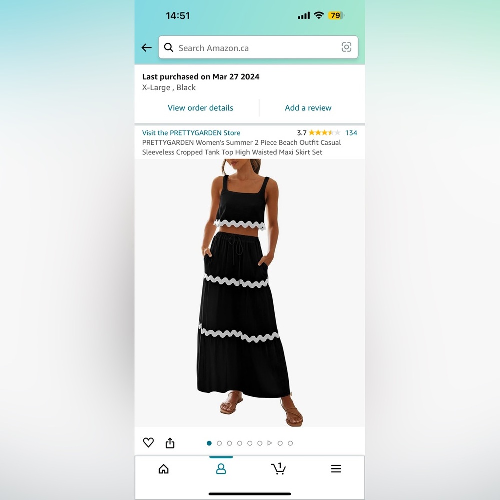 Tank + Skirt Set